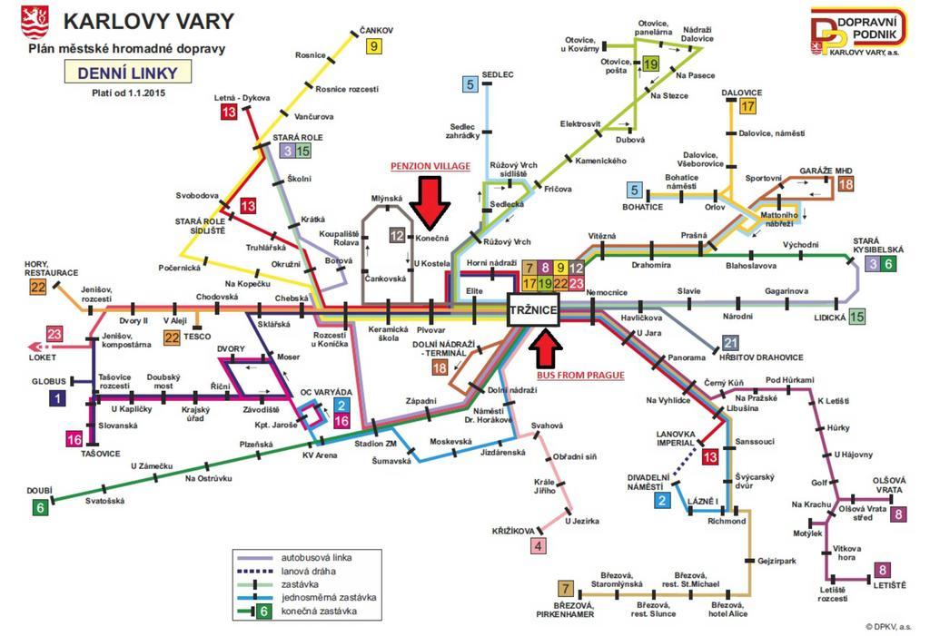 Pension Village Карлови Вари Екстериор снимка